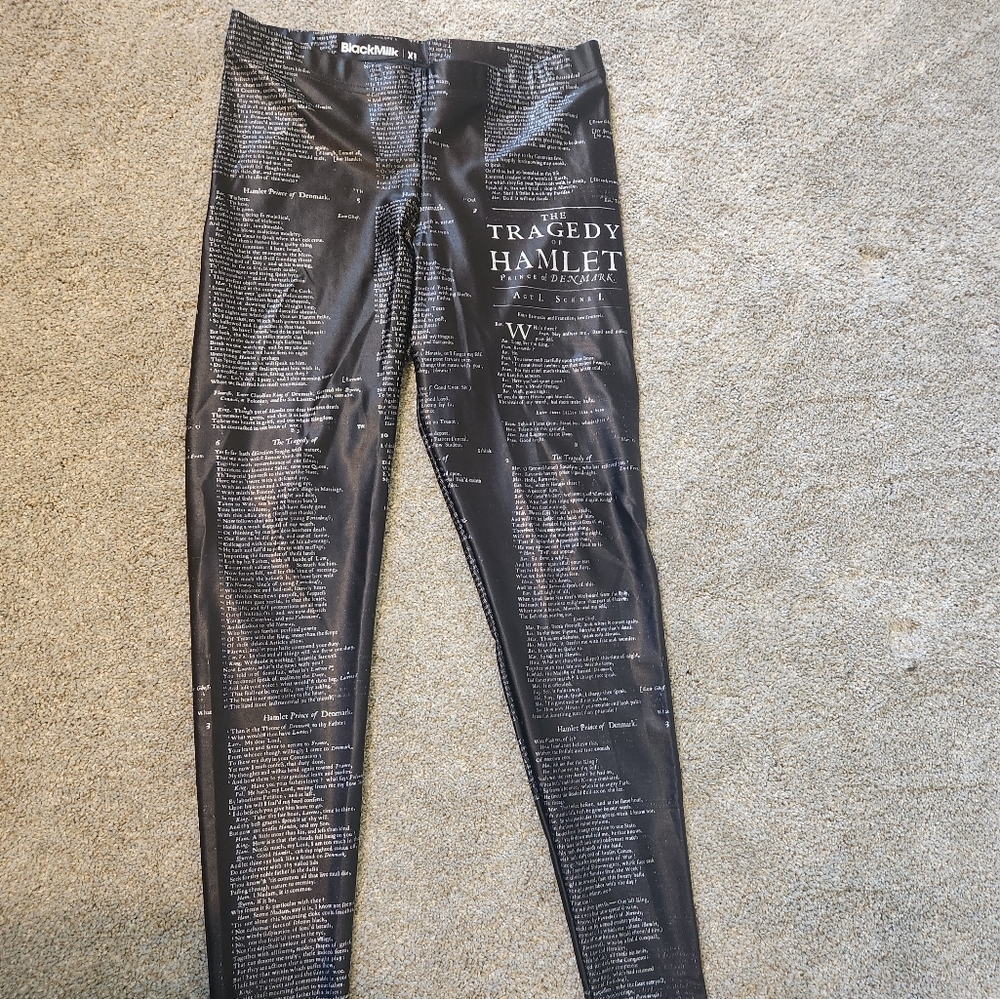 Blackmilk Hamlet Black Leggings